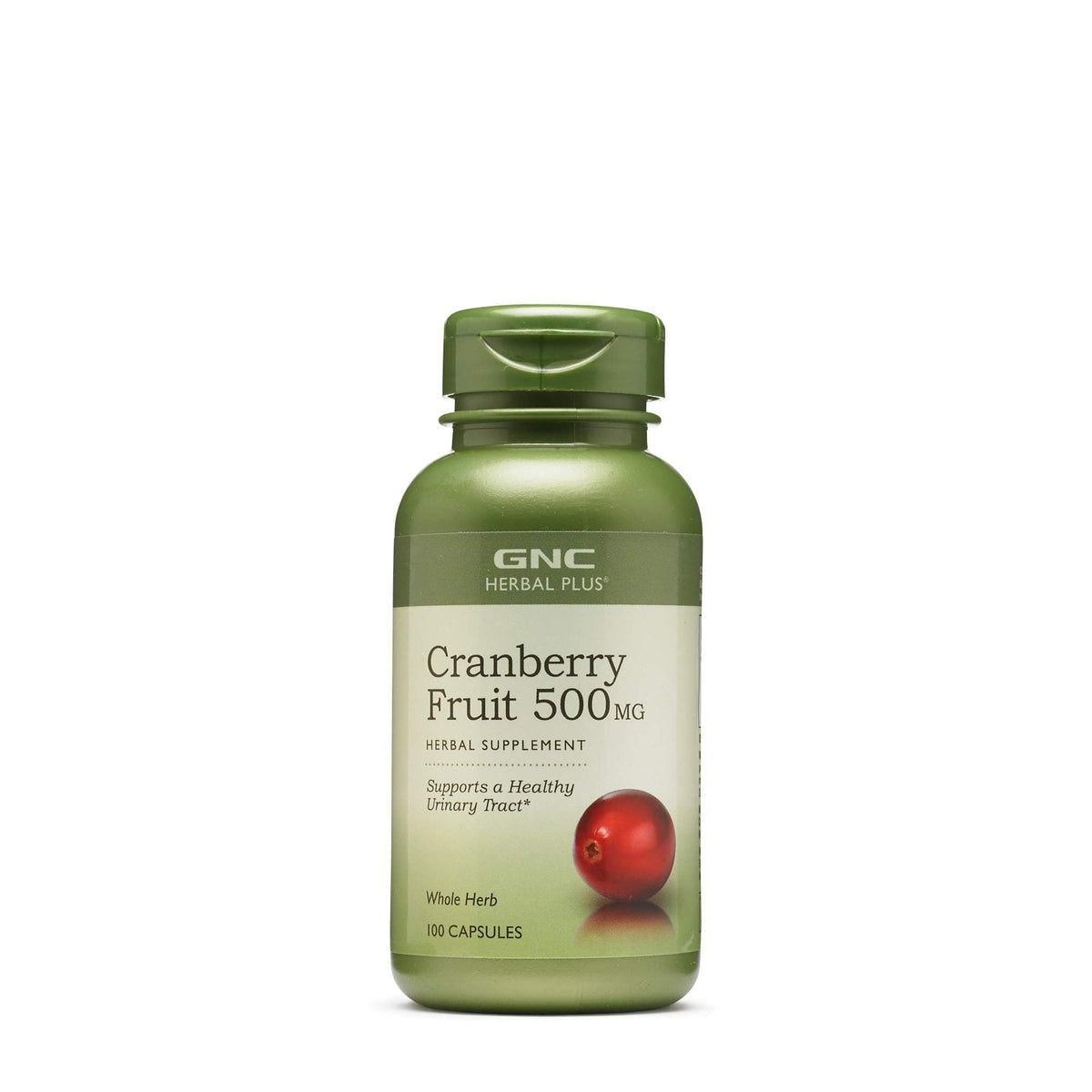 GNC Canneberge 500mg 100 gélules vue de face
