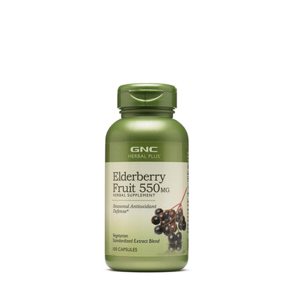 GNC Complément Alimentaire Baies de Sureau 550mg vue de face
