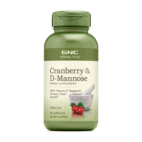 GNC Cranberry D-Mannose 60 capsules vue avant