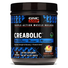 GNC Creabolic Poudre de Créatine Monohydrate 490g vue avant
