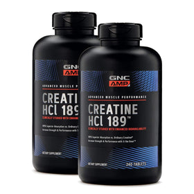 GNC Creatine HCl 189 480 comprimés vue de face