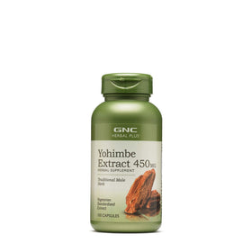 GNC Extrait de Yohimbe 450 mg - Flacon avant