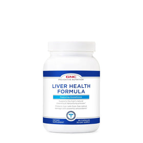 GNC Formule de Santé du Foie 90 capsules vue de face