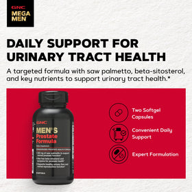 GNC Formule Prostate Homme - Étiquette du produit