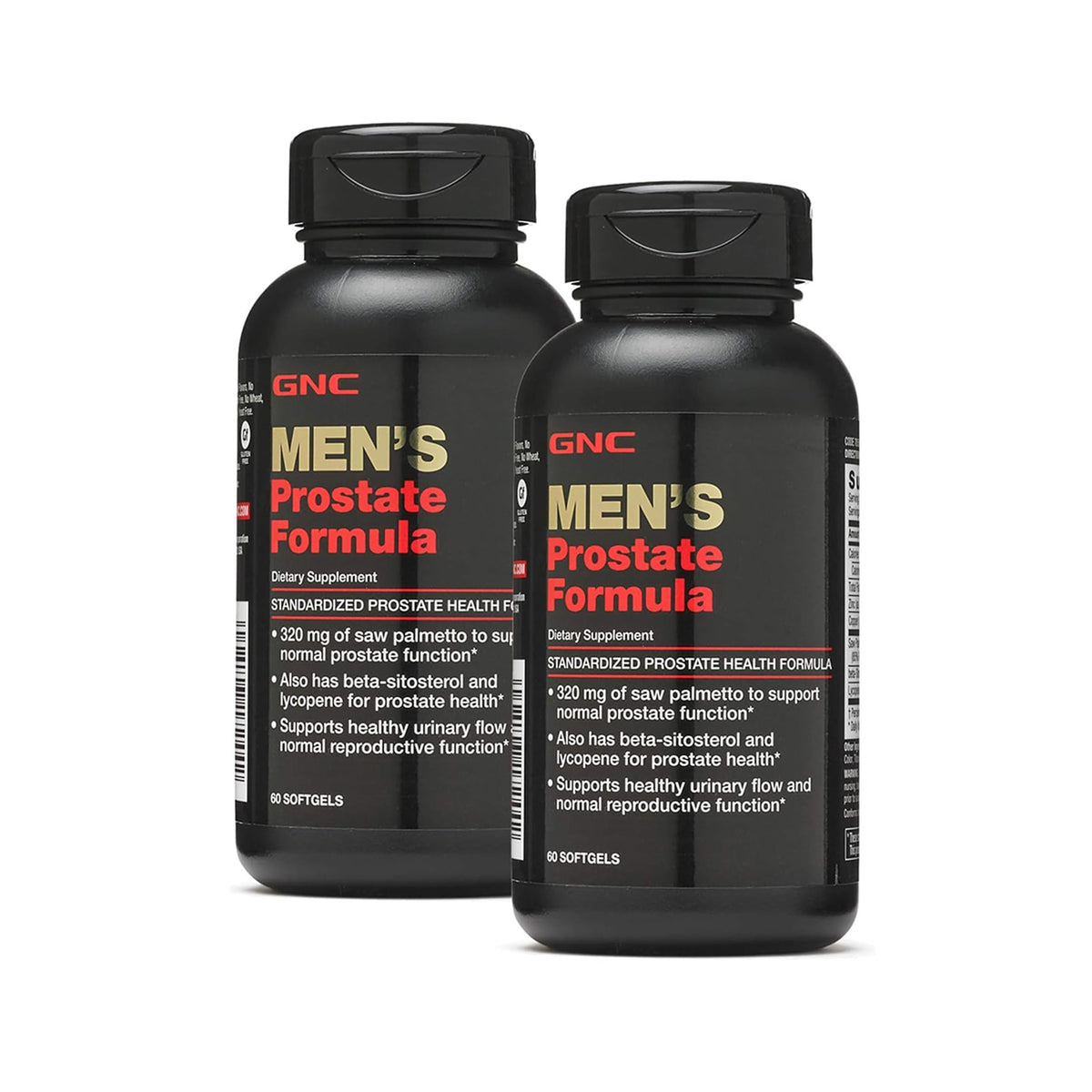 GNC Formule Prostate Homme Pack Jumeau 60 Gélules - Vue avant