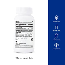 GNC Gentlesorb Fer 18mg capsules végétariennes ouvertes