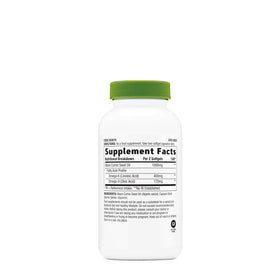 GNC Huile de Graines Noires capsules molles avec étiquette