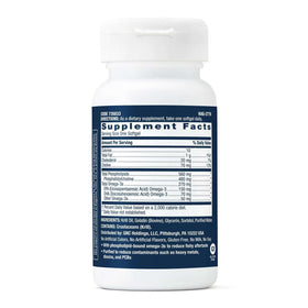 GNC Huile de Krill Triple Force 30 capsules arrière