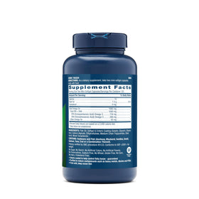 GNC Huile de Poisson Triple Force 1000mg EPA DHA arrière de l'emballage