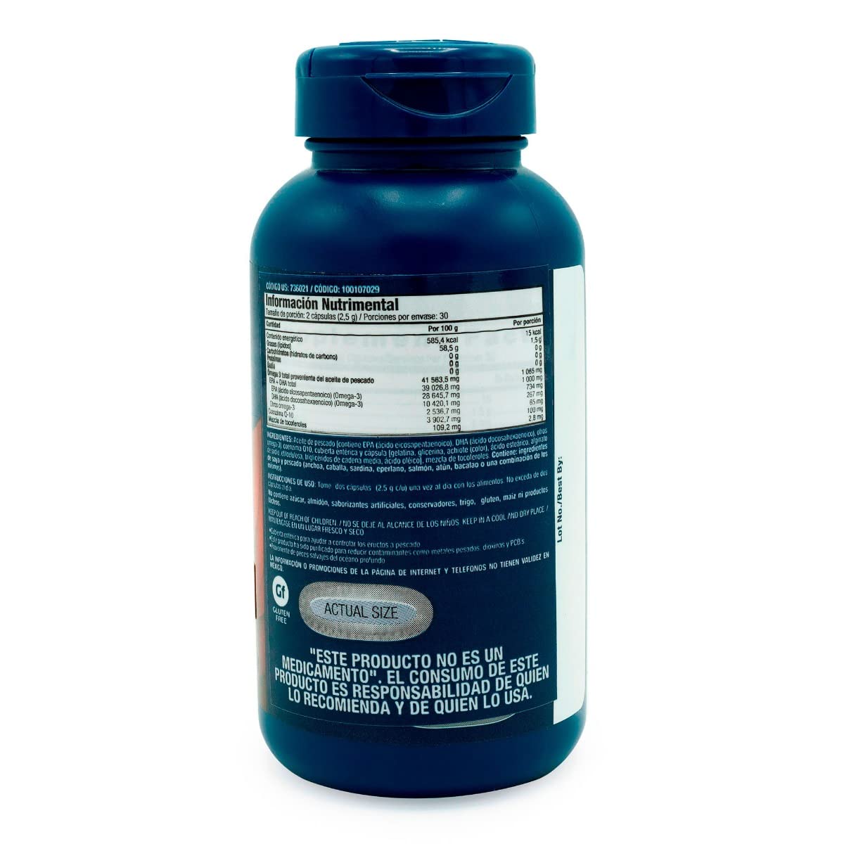 GNC Huile de Poisson Triple Force gélules molles
