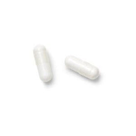 GNC L-Glutamine 1500mg 180 capsules sur fond neutre