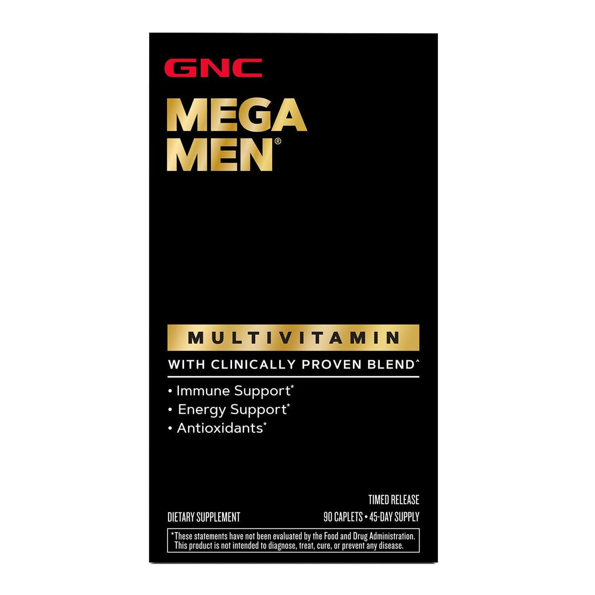 GNC Mega Men Multivitamin caplet individuel