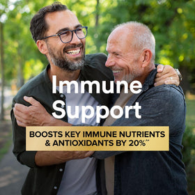 GNC Mega Men Multivitamin comprimé gros plan