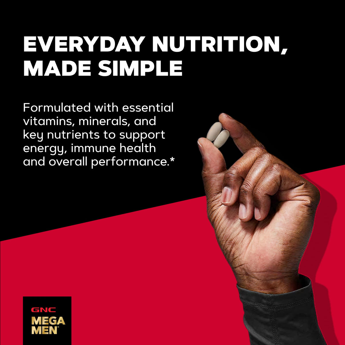 GNC Mega Men Sport Multivitamin 90 comprimés dose recommandée