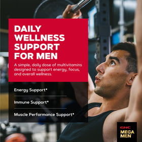GNC Mega Men Sport Multivitamin 90 comprimés emballage