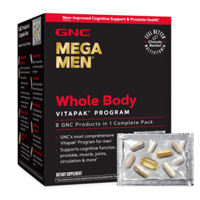 GNC Mega Men Vitapak Program boîte vue avant