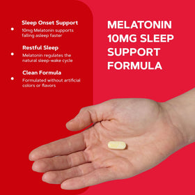 GNC Melatonin 10mg ingrédients nutritionnels