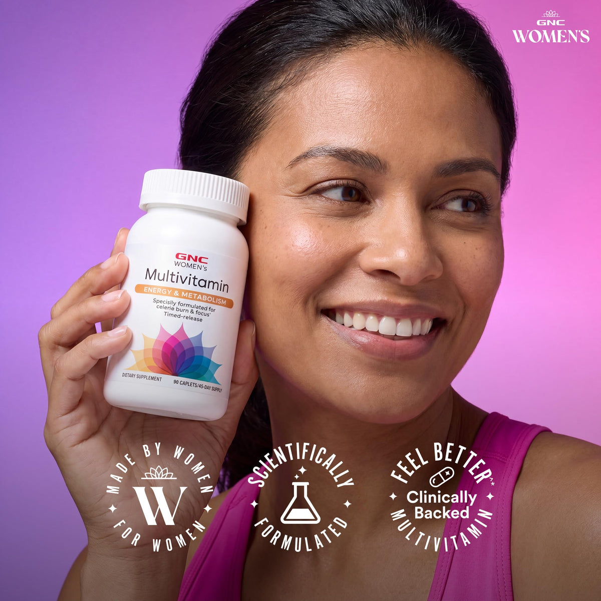 GNC Multivitamine Énergie et Métabolisme 90 comprimés, comparatif avec d'autres produits