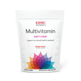 GNC Multivitamines Femmes Chewy Fruits Mélangés boîte vue avant
