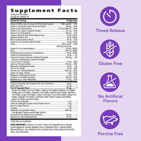 GNC Multivitamines Ultra Mega Femmes comprimés sur une table