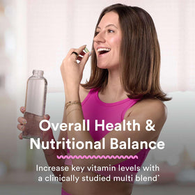 GNC Multivitamines Ultra Mega Femmes vue arrière de l'emballage