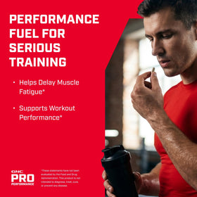 GNC Pro Performance Créatine Monohydrate 120 capsules en situation d'utilisation