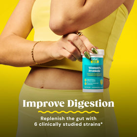 GNC Probiotic Solutions Femmes côté de la boîte