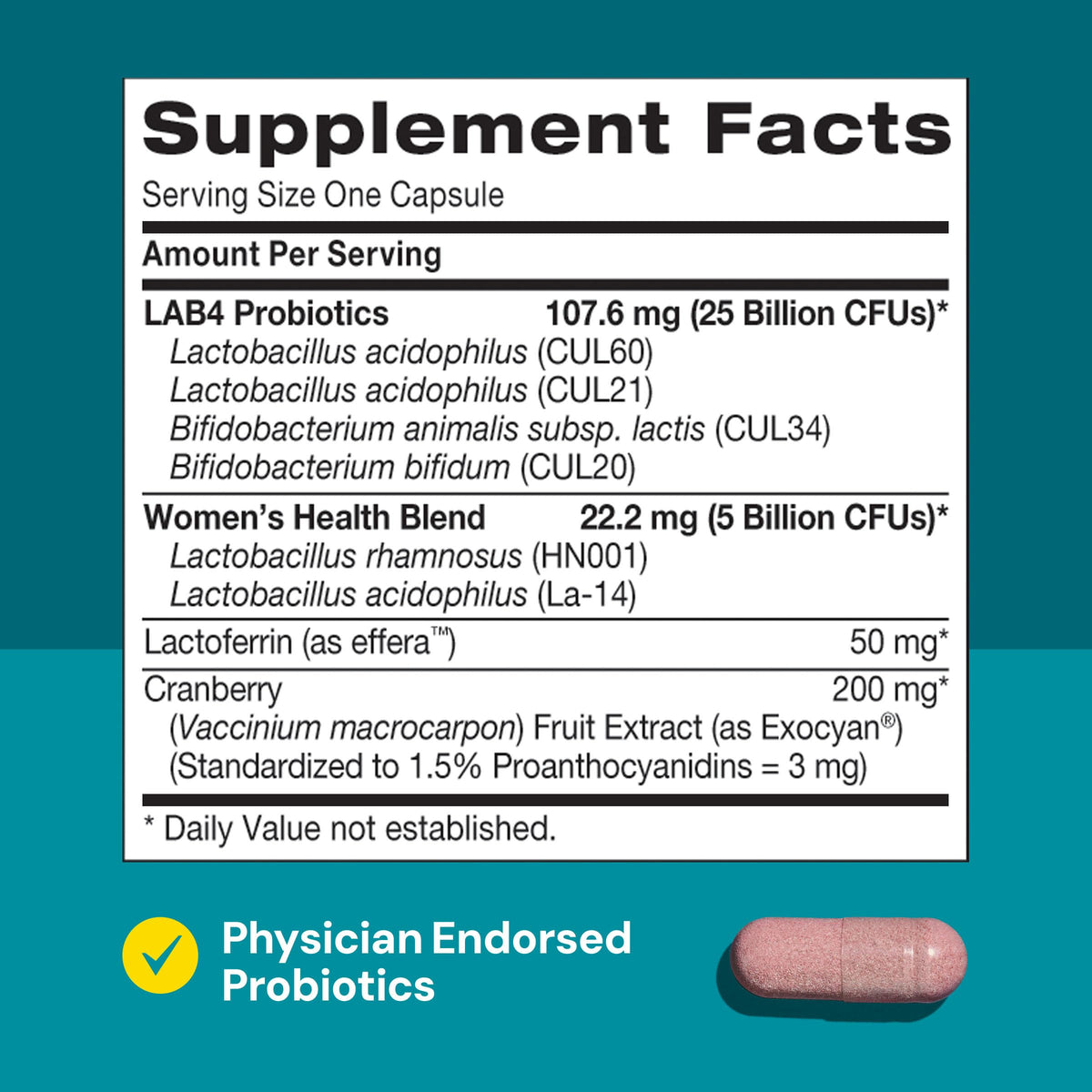 GNC Probiotic Solutions Femmes emballage