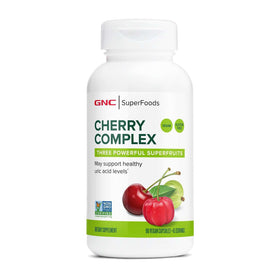 GNC SuperFoods Complexe Cerise 90 capsules végétaliennes, vue de face