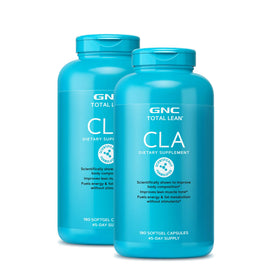 GNC Total Lean CLA 120 capsules vue de face avec emballage