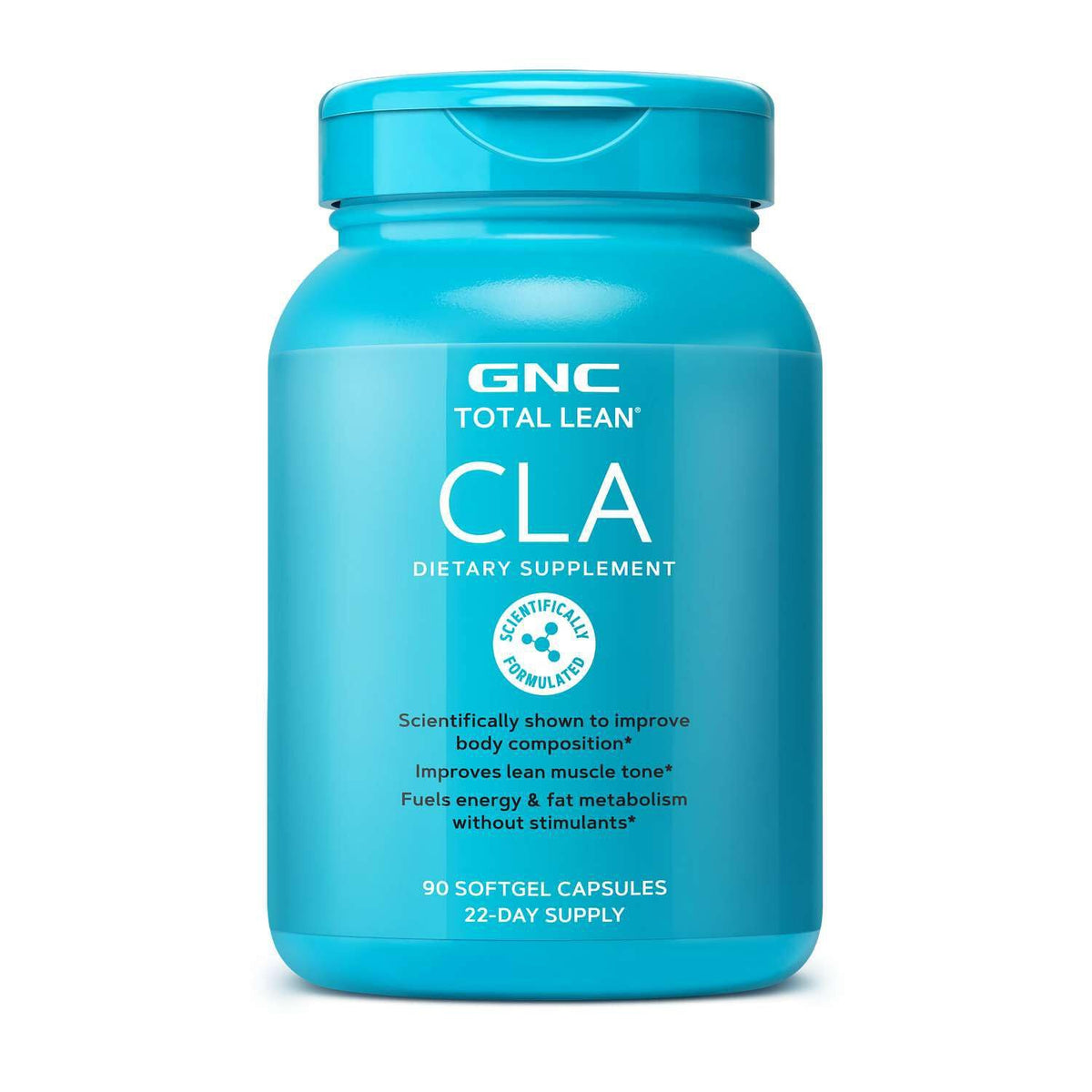GNC Total Lean CLA 90 capsules en boîte vue de face
