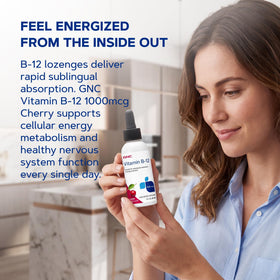 GNC Vitamine B-12 1000 mcg présentation du produit
