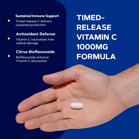 GNC Vitamine C 1000mg format pratique