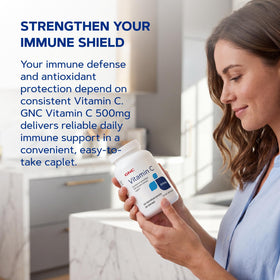 GNC Vitamine C 500 mg 250 comprimés avec d'autres compléments
