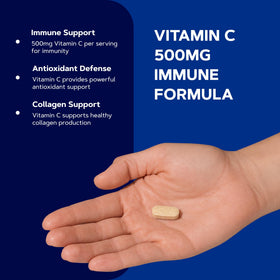 GNC Vitamine C 500 mg 250 comprimés avec dosette