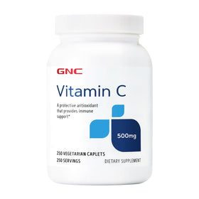 GNC Vitamine C 500 mg 250 comprimés vue de face