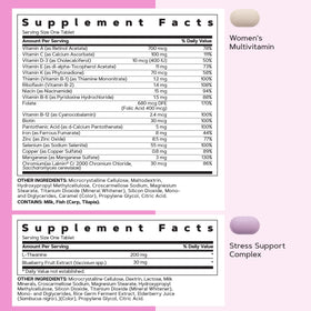 GNC Vitapak Femmes 30+ boîte vue de côté