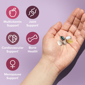 GNC Vitapak Femmes 50+ Multivitamines arrière du paquet
