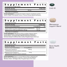 GNC Vitapak Femmes 50+ Multivitamines côté du paquet