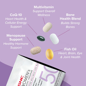 GNC Vitapak Femmes 50+ Multivitamines en situation de vie