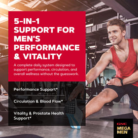GNC Vitapak Performance et Vitalité contenu des paquets