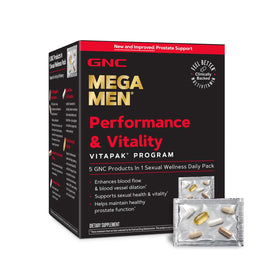GNC Vitapak Performance et Vitalité paquet avant