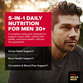 GNC Vitapak Program Hommes 30+ capsules à l'intérieur