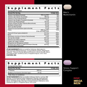 GNC Vitapak Program Hommes 30+ capsules en gros plan