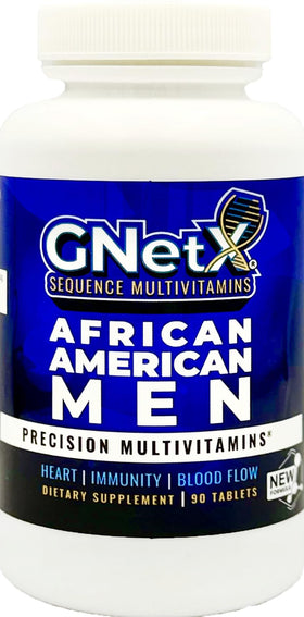 GNetX Multivitamines pour Hommes Afro-Américains - vue avant de l'emballage