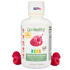 Go Healthy Natural Multivitamine Liquide Enfants 30 Servings vue de face
