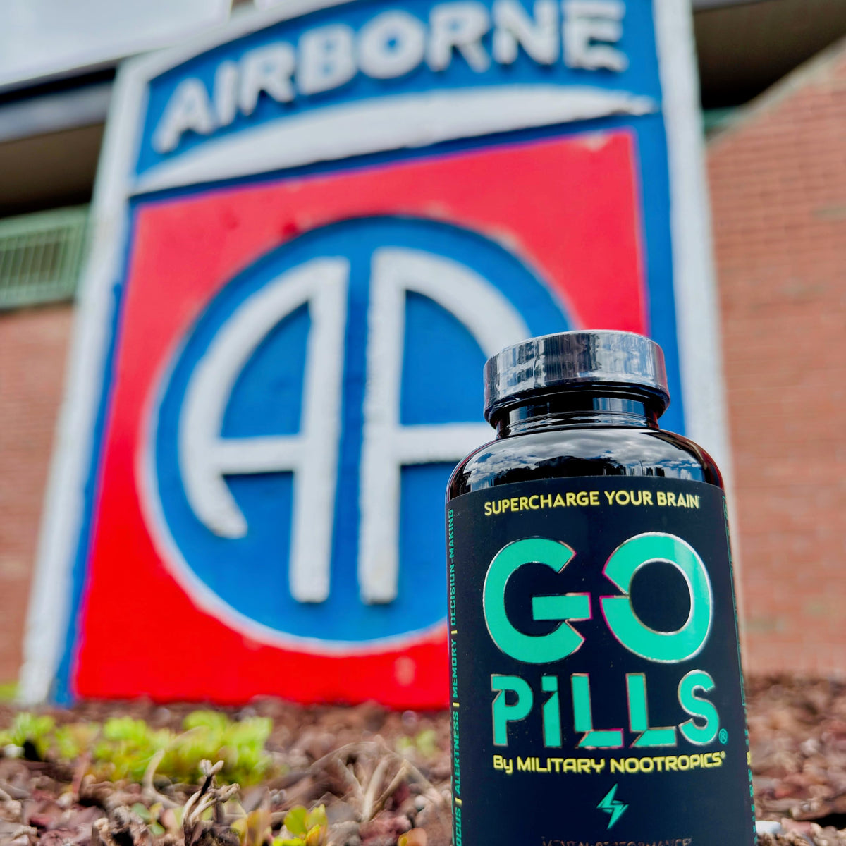GO PILLS Complément Alimentaire Performance Mentale 1425mg, vue arrière