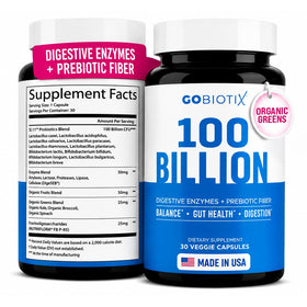 GOBIOTIX 100 Milliards CFU 30 Capsules - vue avant du flacon