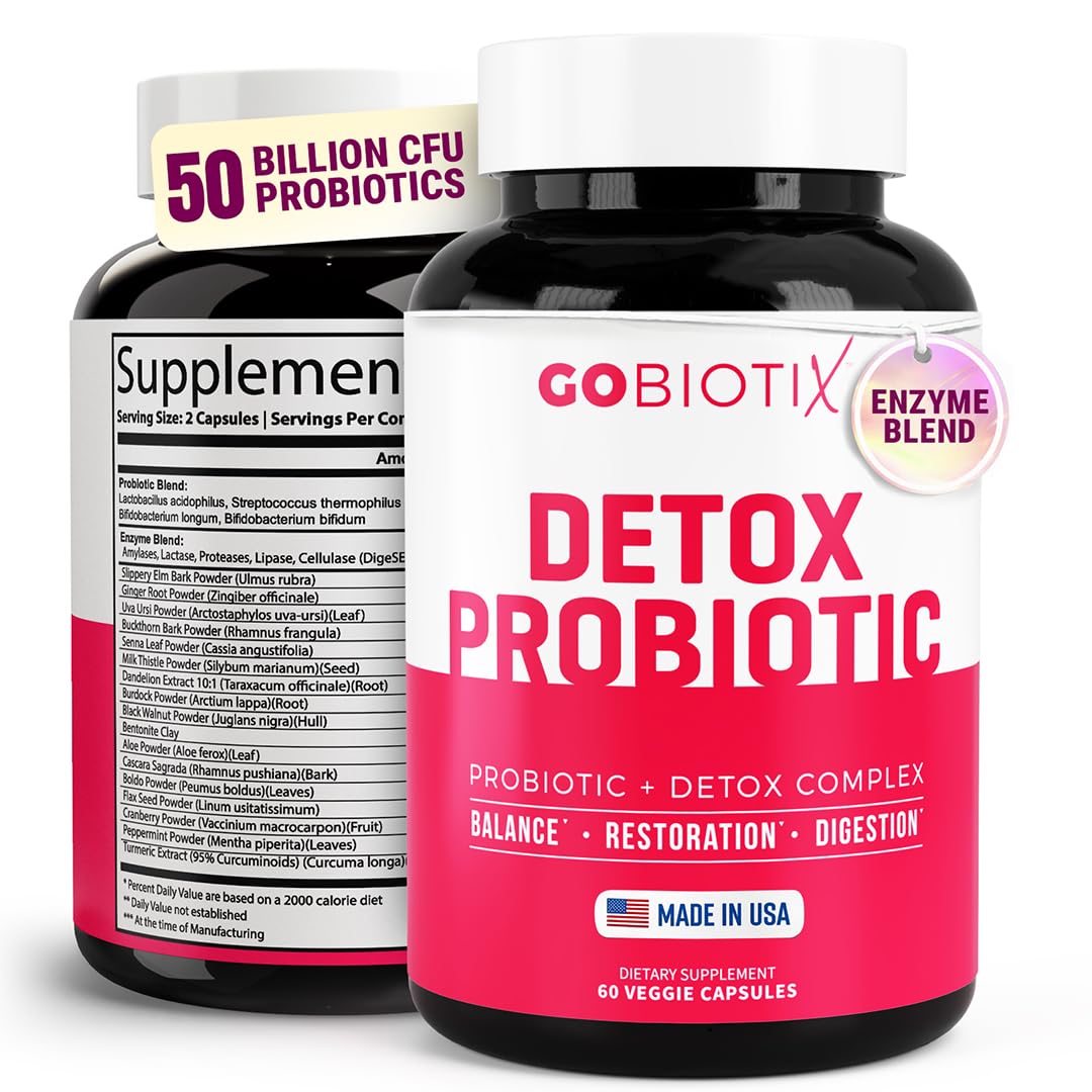 GOBIOTIX Complément Alimentaire Probiotique 60 Capsules vue de face