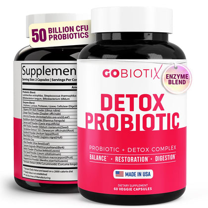 GOBIOTIX Complément Alimentaire Probiotique 60 Capsules vue de face